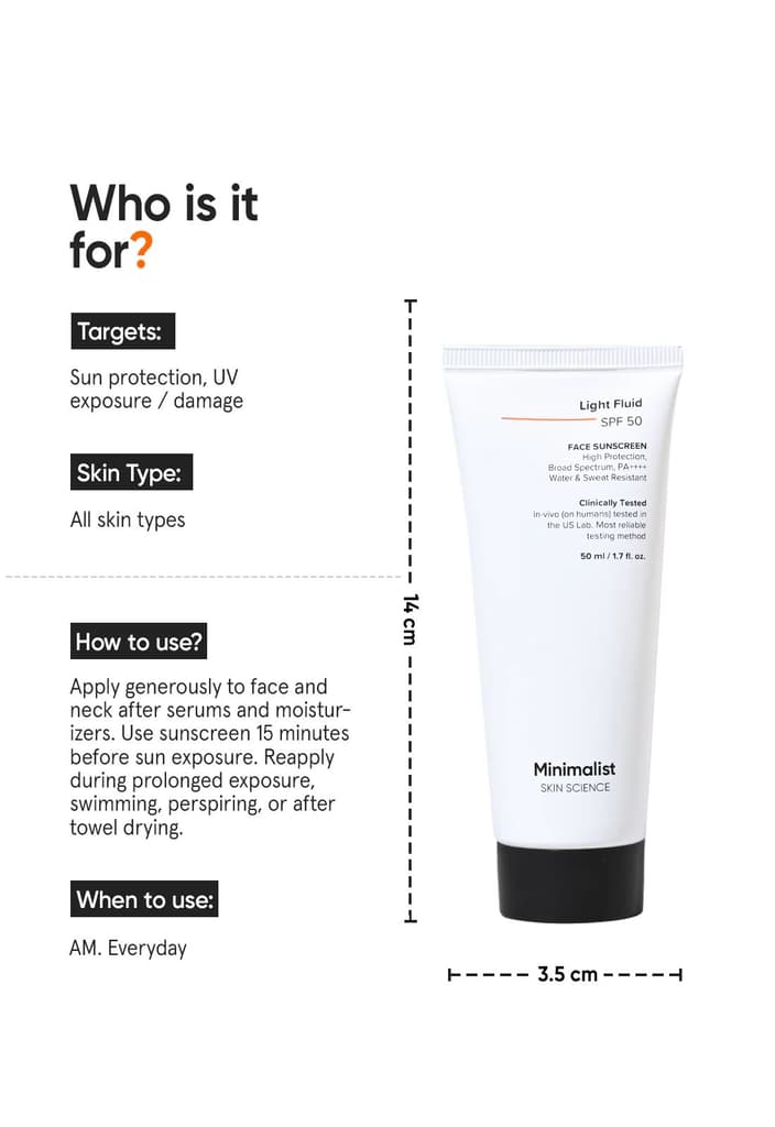 Light Fluid SPF 50 Sunscreen — photo 3