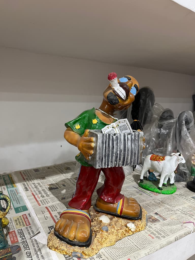 Bob Marley Bust | Statue | Ceramic | Red, Green, Yellow, Black, White