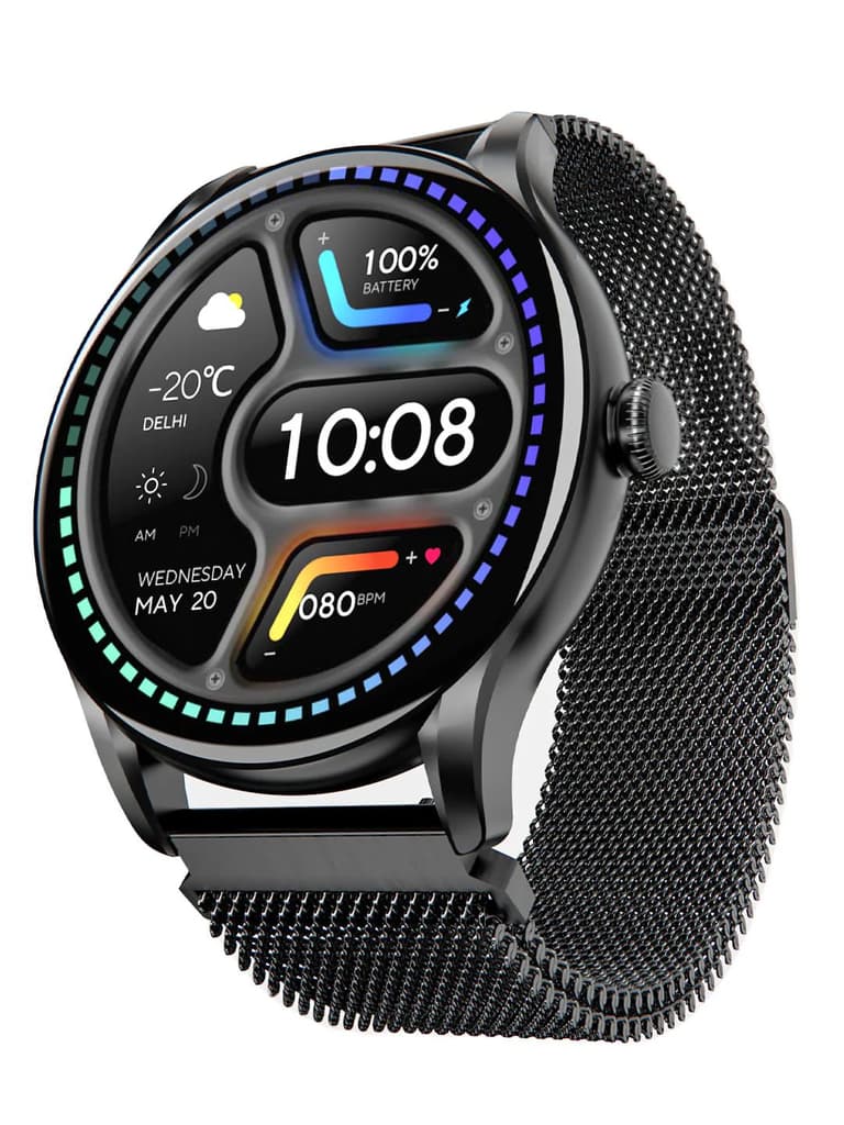 boAt Lunar Connect Ace | Round AMOLED Display Smartwatch with 1.43" (3.63 cm) Screen, Bluetooth Calling, 100+ Sports Modes — photo 3