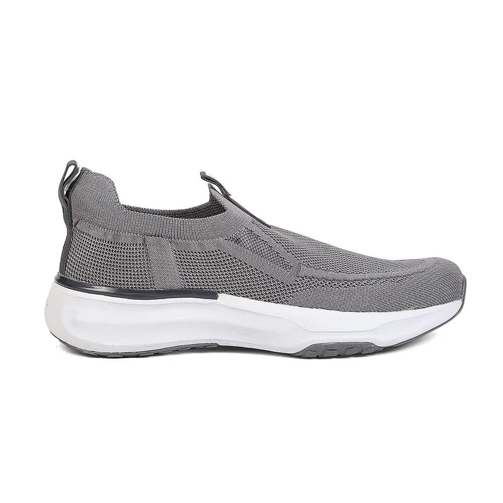 Leap7X by Liberty Men's CHICAGO-1 Dark Grey Slip-On Walking Shoes - EAZYGO Technology with Ortholite Insole — photo 2