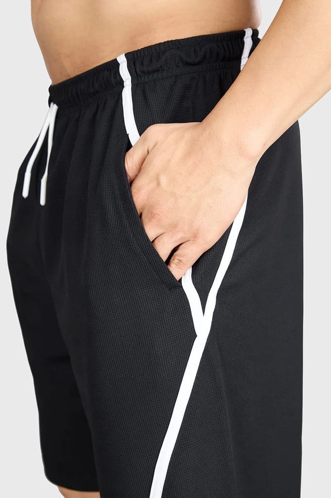 Drip Oversized Shorts Black — photo 4
