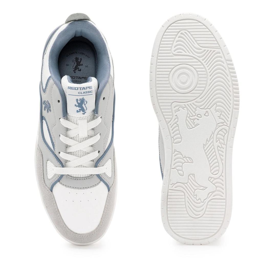 Sneakers for Men in Grey and Blue | Casual Low-Cut Lifestyle Shoes. — photo 5