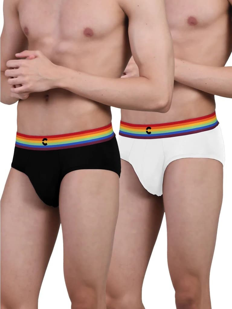 Pride Edition - Men's Anti-Bacterial Micro Modal Brief (Pack of 2) — photo 2