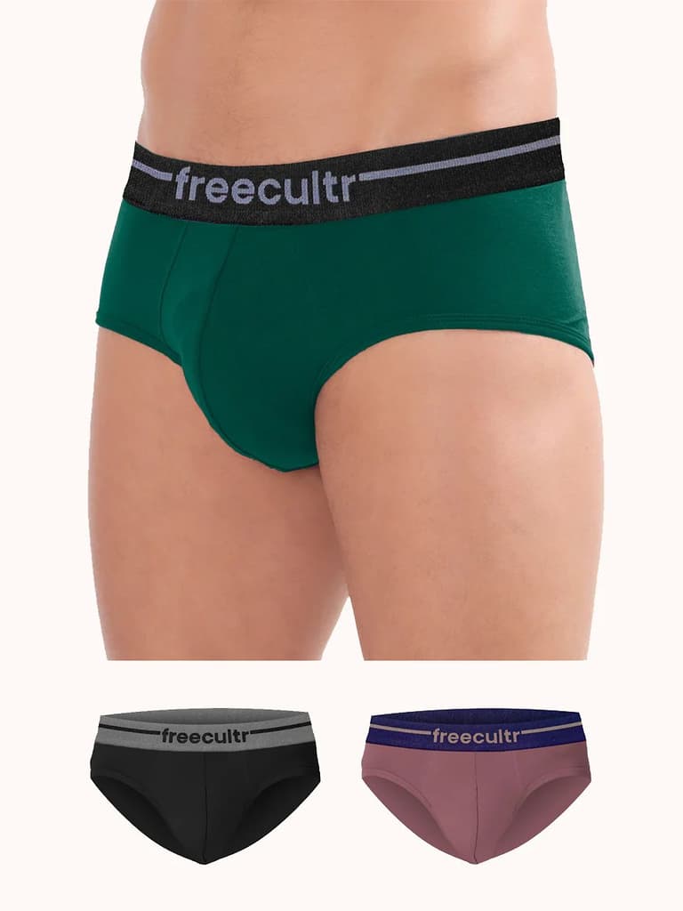 Men’s Adaptive Cotton Stretch Briefs Pack of 3 — photo 2