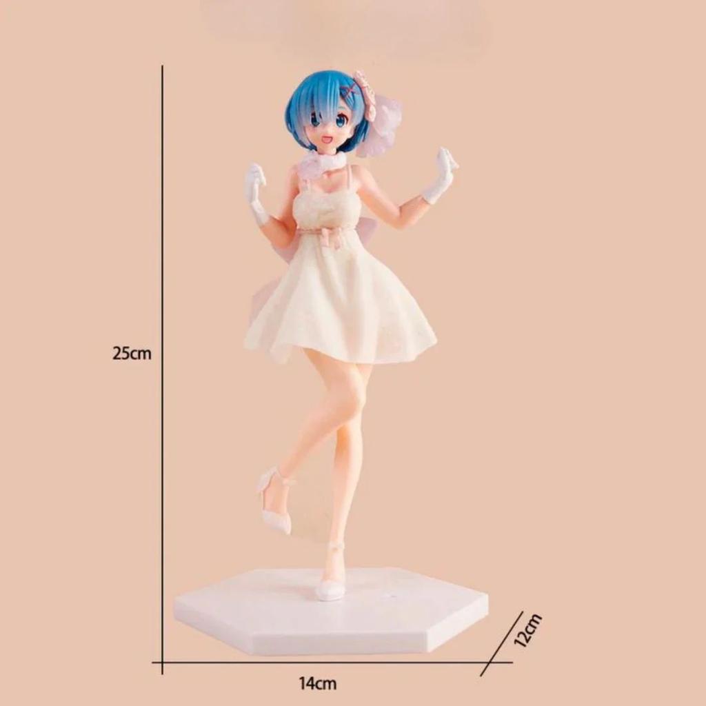 Rem Crystal Dress Ver. PVC Figure | Re:Zero Anime Collectible Figurine (25cm) — photo 4
