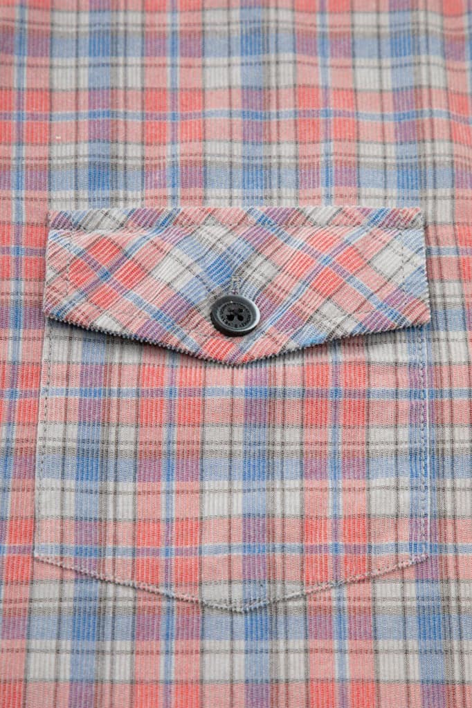 Check Corduroy Shirt 006 // regular fit — photo 7