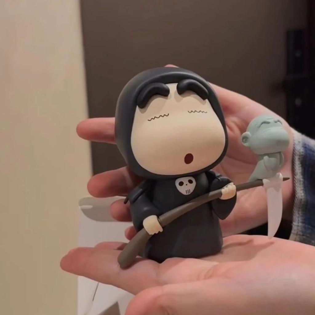 Shin Chan Grim Reaper PVC Figure – 7.5cm Cute Collectible — photo 4
