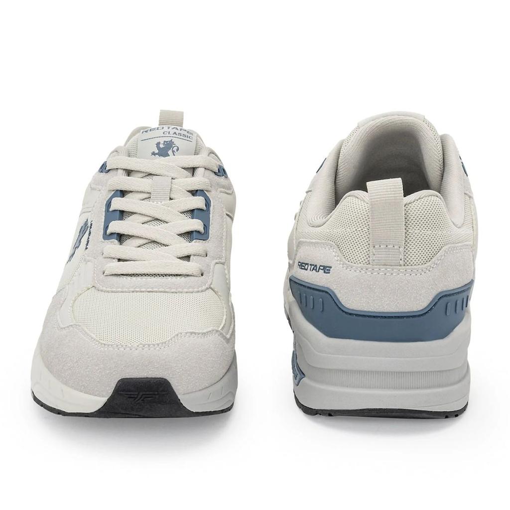 Sneakers for Men in Grey and Blue | Casual Low-Cut Lifestyle Shoes. — photo 4