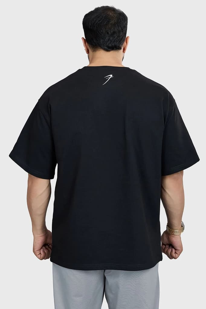 Levitate Oversized T-shirt Black — photo 7
