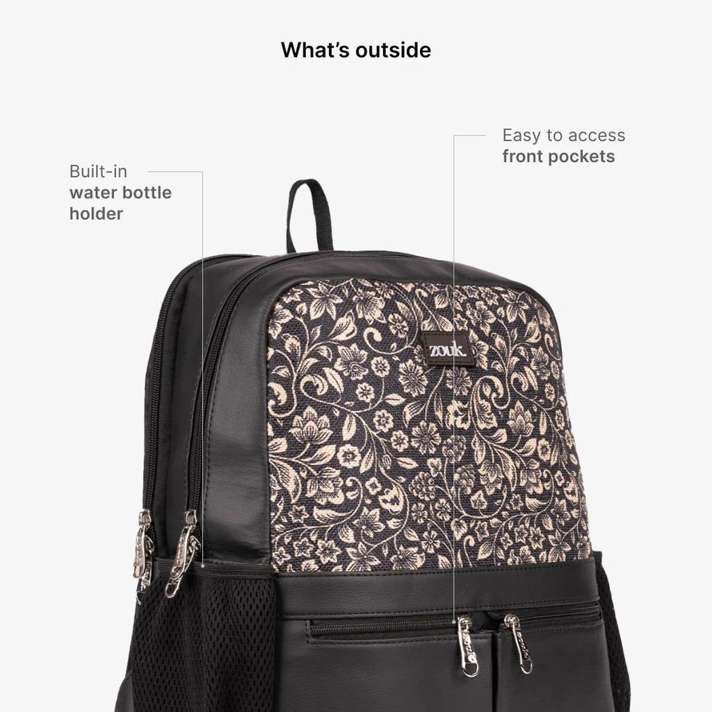 FloMotif Office Backpack & Mayra Mini-Daypack FloMotif Combo — photo 2