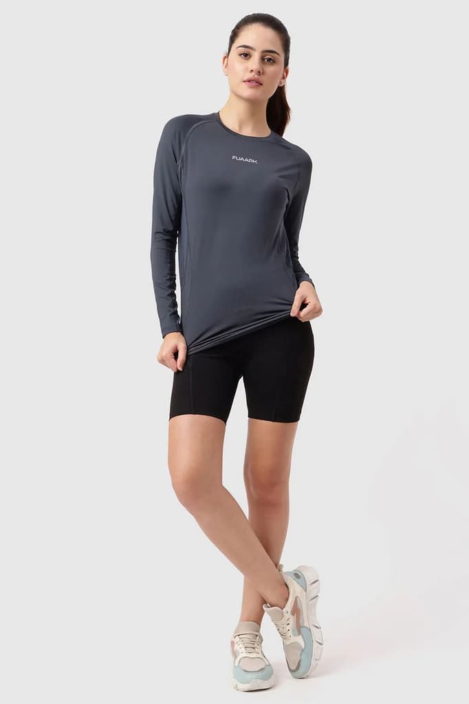 Compression 2.0 Full Sleeves T-shirt Grey — photo 5