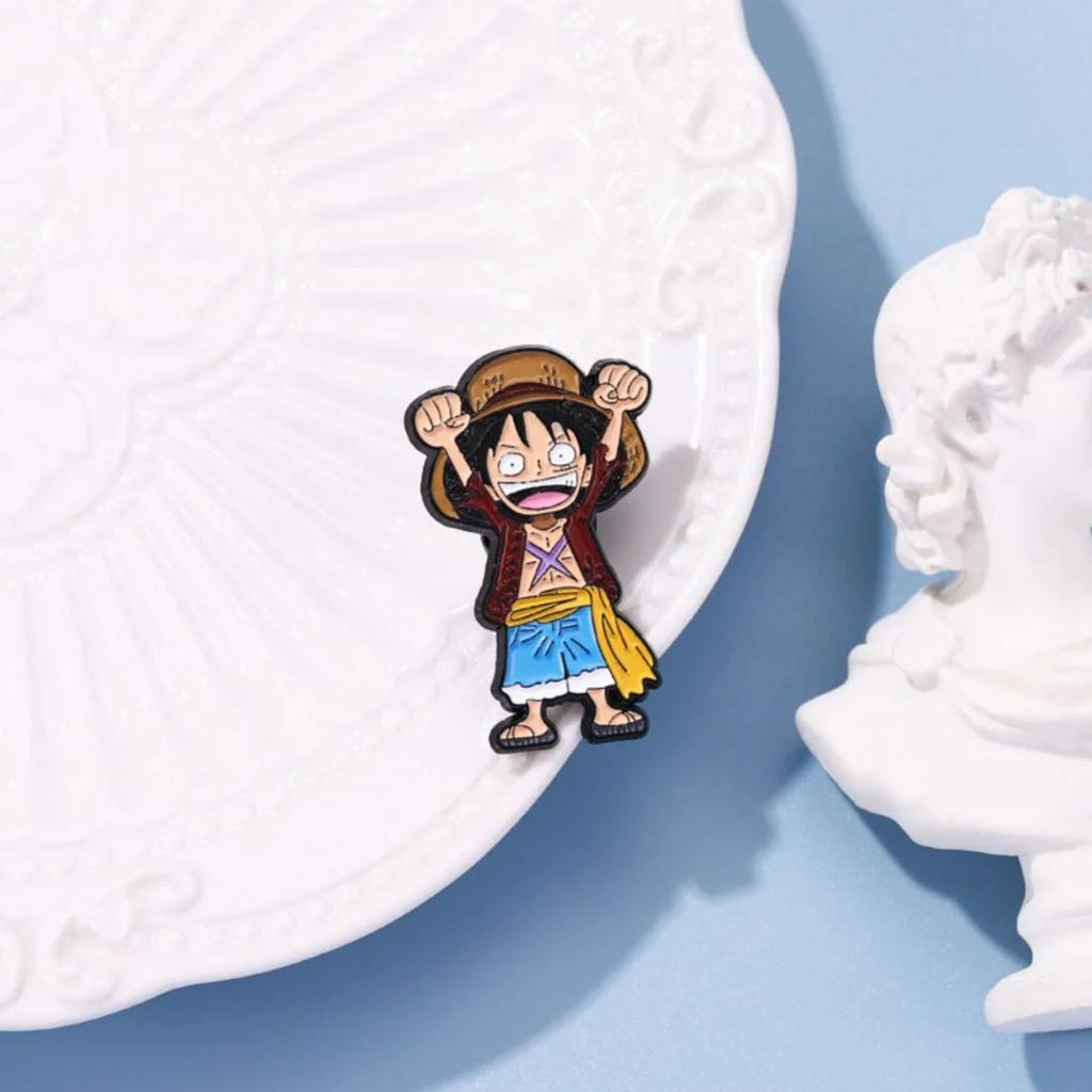 The Straw Hat Captain Lives On! Luffy One Piece Enamel Pin — photo 5