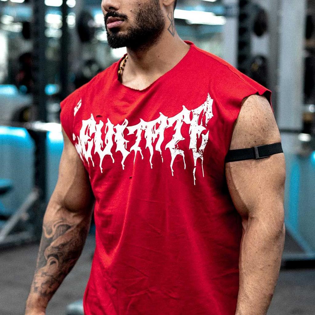 Raw Levitate Capsleeves Tank Red