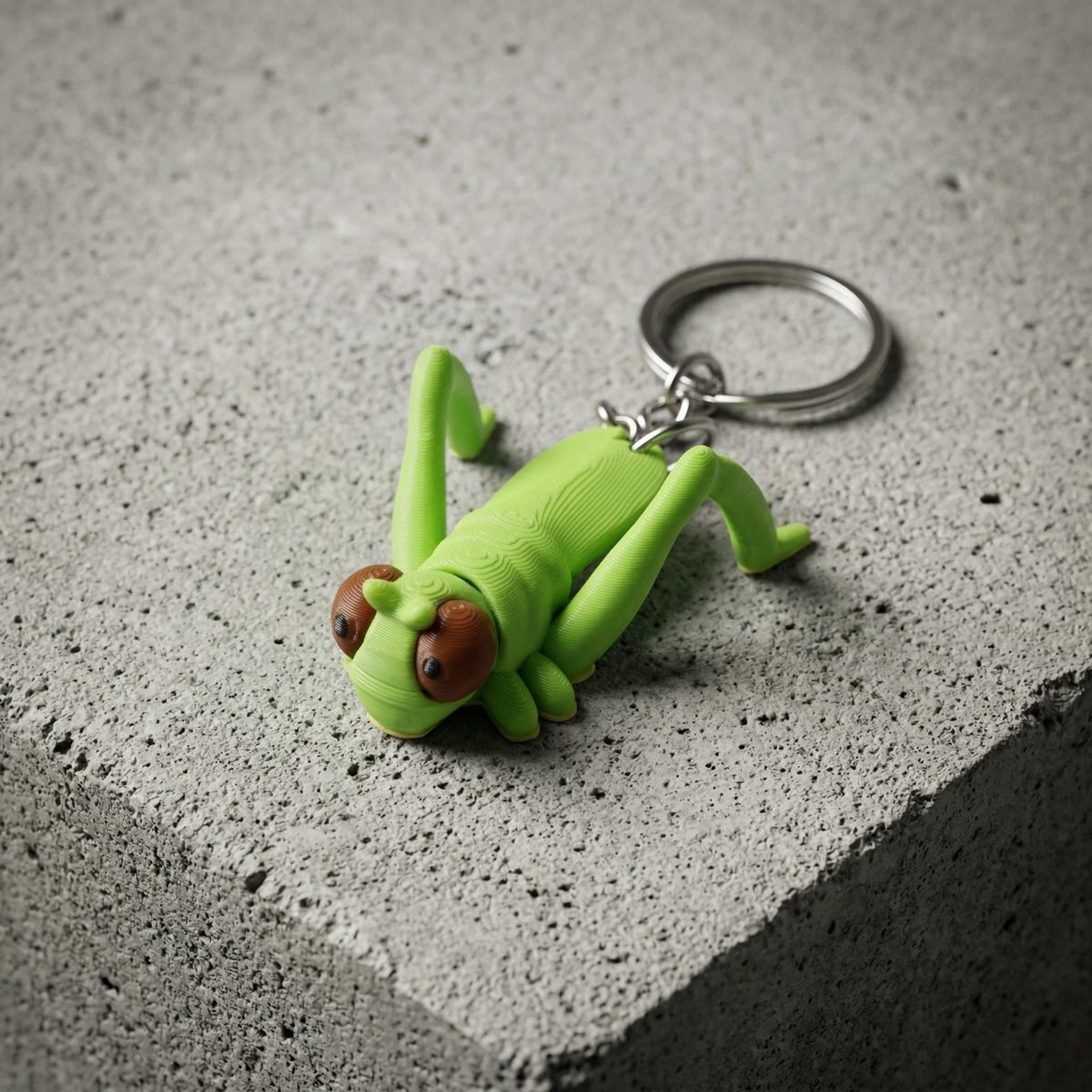 Grasshopper Keychain