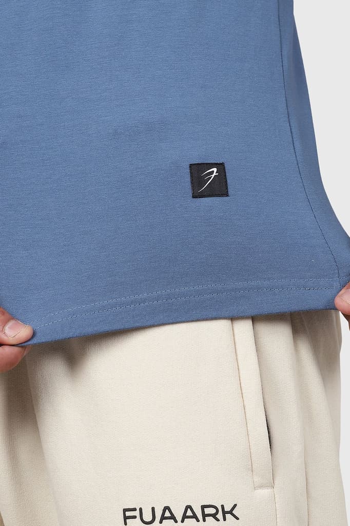 Legacy Scoop Neck T-shirt Dusk Blue — photo 4