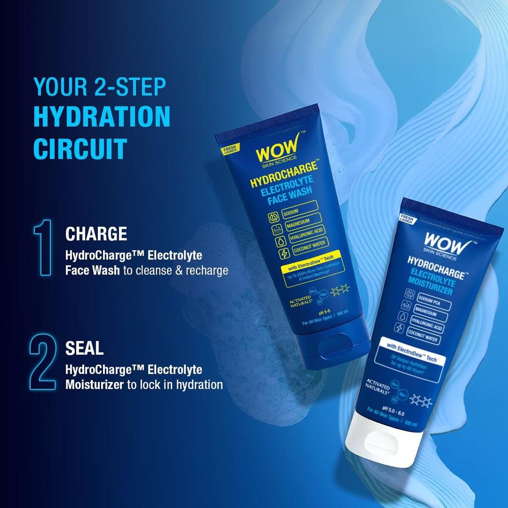 Hydrocharge Electrolyte Moisturizer Lightweight Deep Hydration