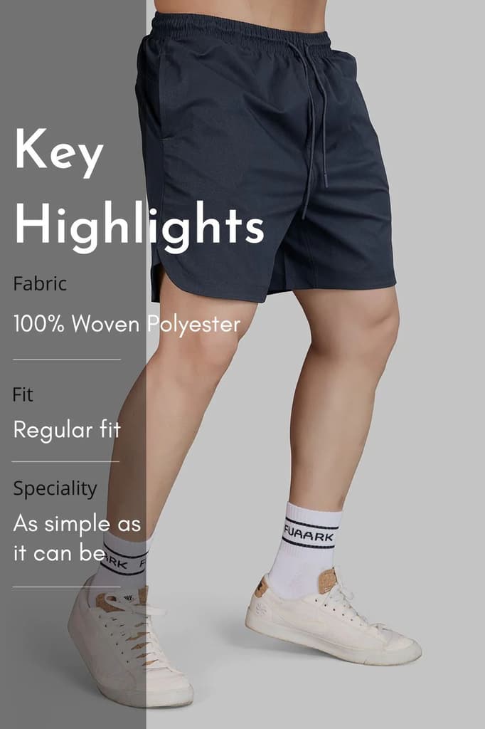 Edge Shorts Grey — photo 7