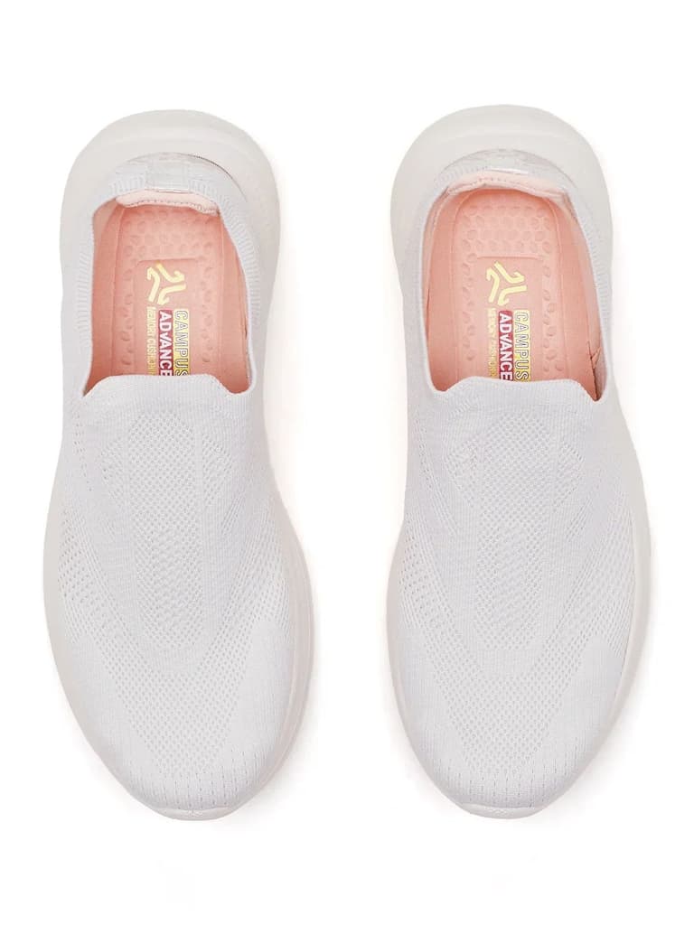 FABY White Women's Walking Shoes — photo 6