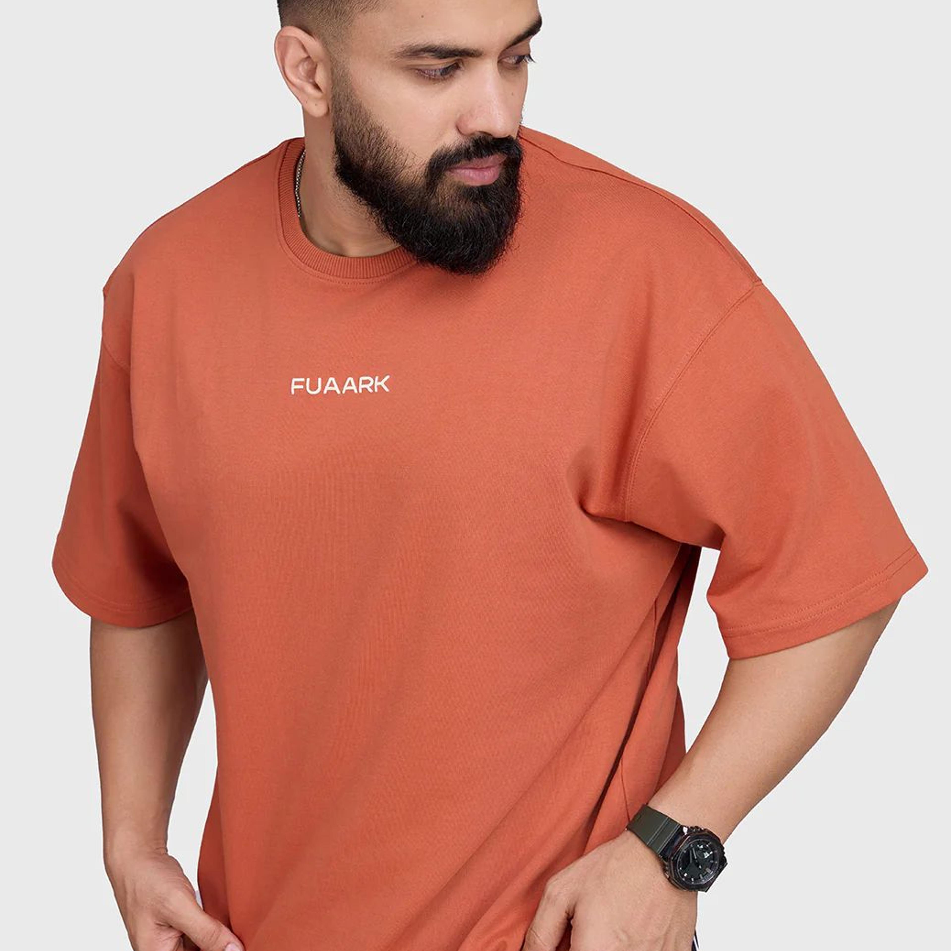 Element Oversized T-shirts Rust