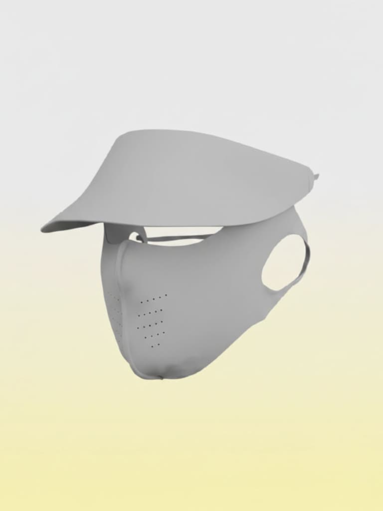 DITACHABLE Sunscreen visor & FACE mask — photo 8