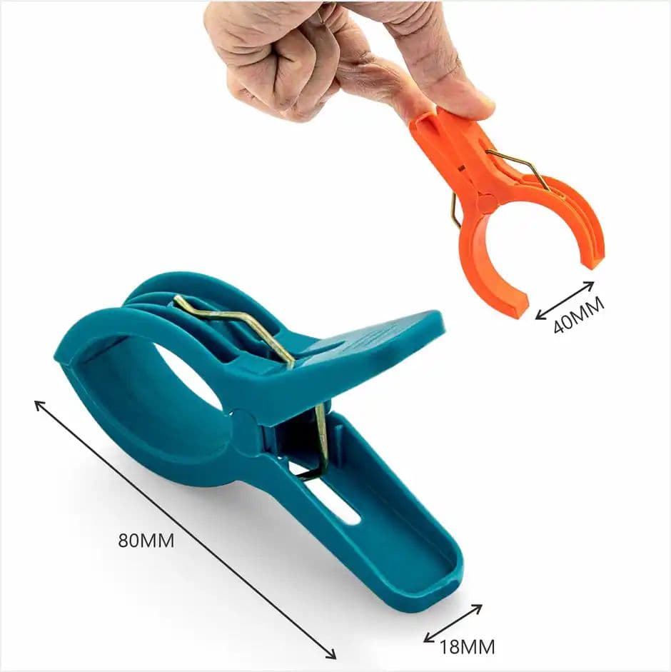 Jatin Creta Plastic Cloth Hanging Clips | Set Of 12 Pcs — photo 3