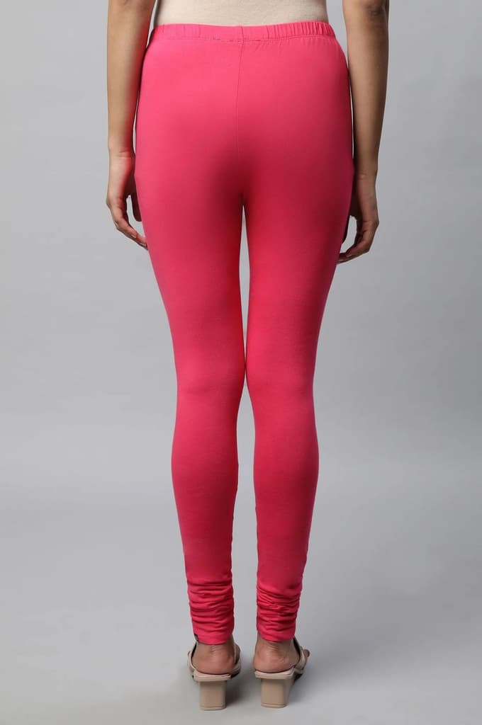 Pink Skin Fit Churidar — photo 2