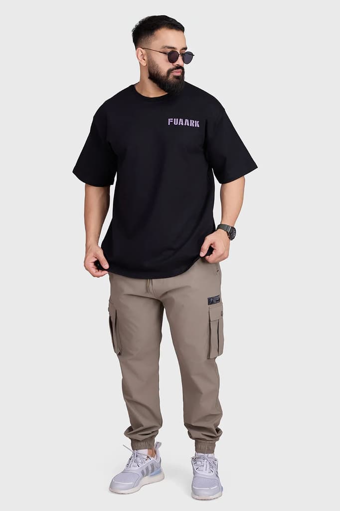 Rage Oversized T-shirts Black — photo 6