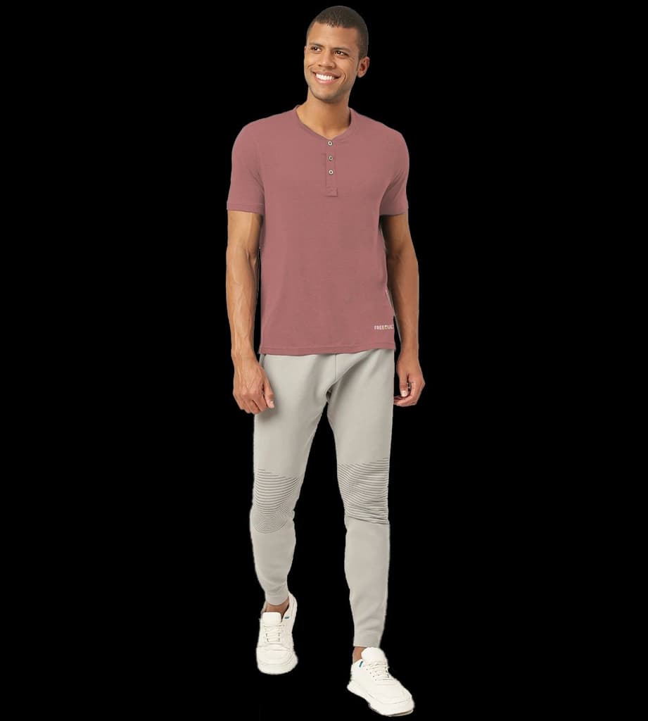 Cuban Peach Henley 2.0 - Half Sleeves (Pack Of 1) — photo 5