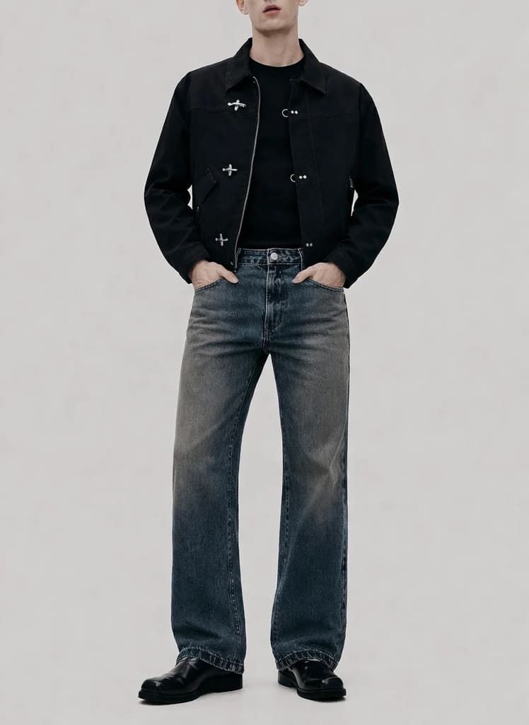 Fade To Blue Straight Fit Jeans — photo 3