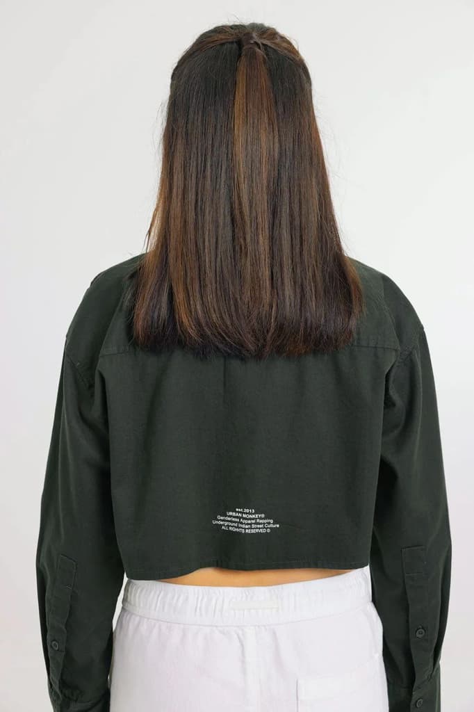 WE GO HIGH // CROPPED SHIRT — photo 3