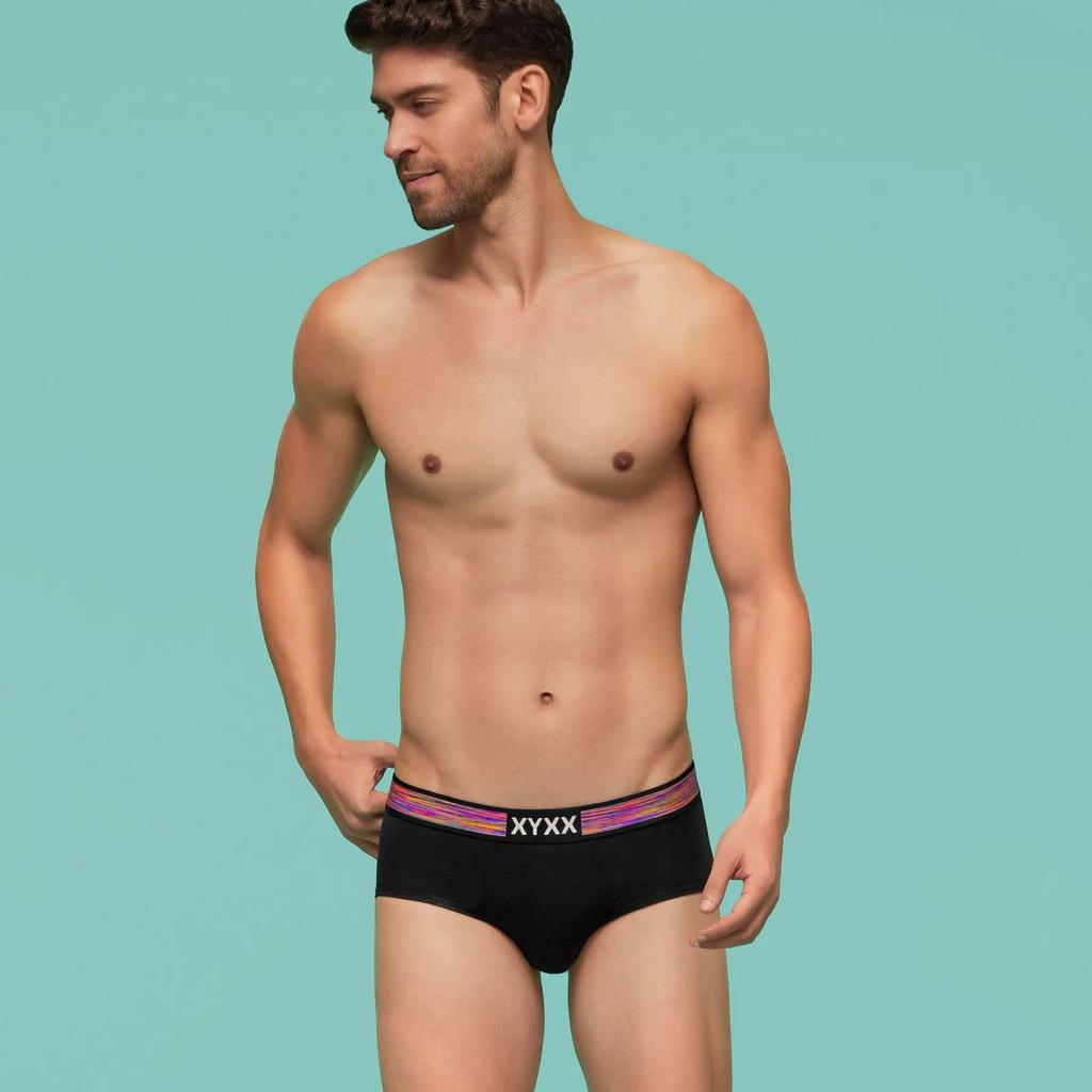 Hues Briefs Black Ribbon