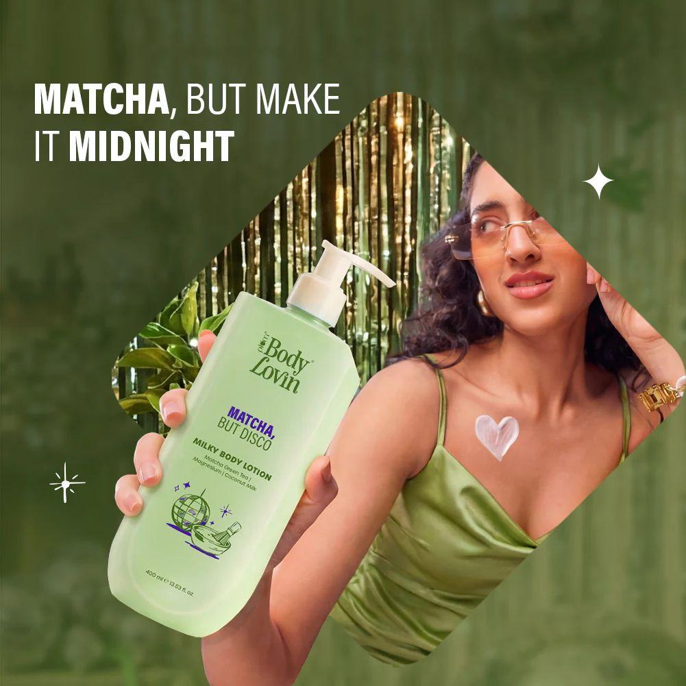 Matcha, But Disco Milky Body Lotion by BodyLovin'