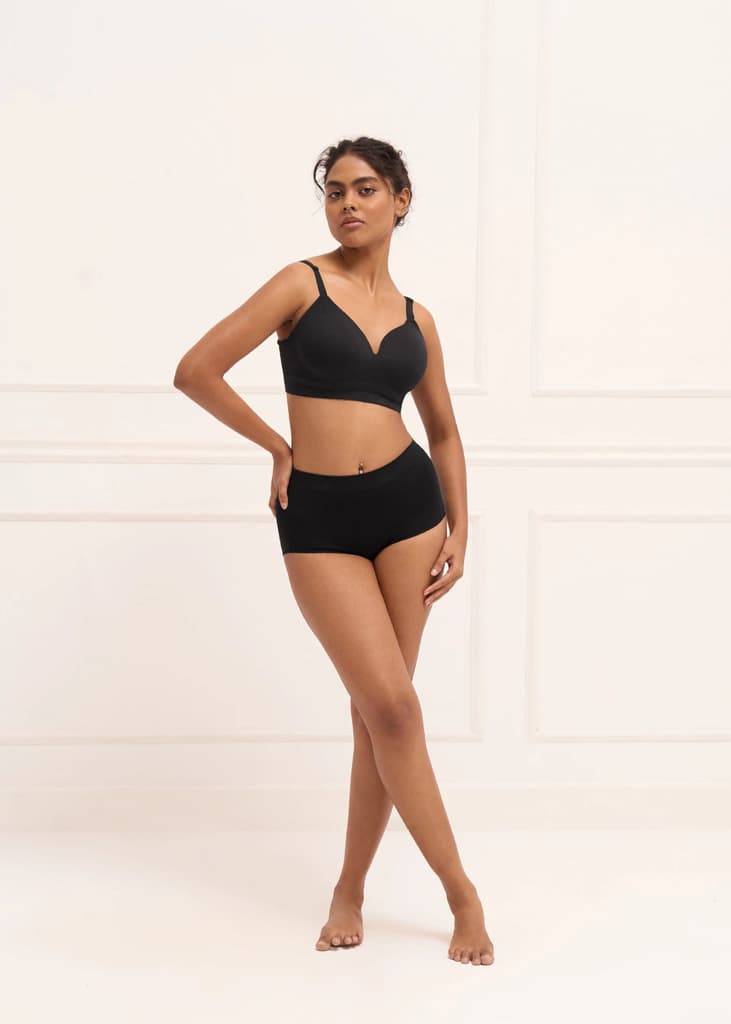 Wireless Support Bra - Non-Wired T-Shirt Bra with Full Coverage Support — photo 3