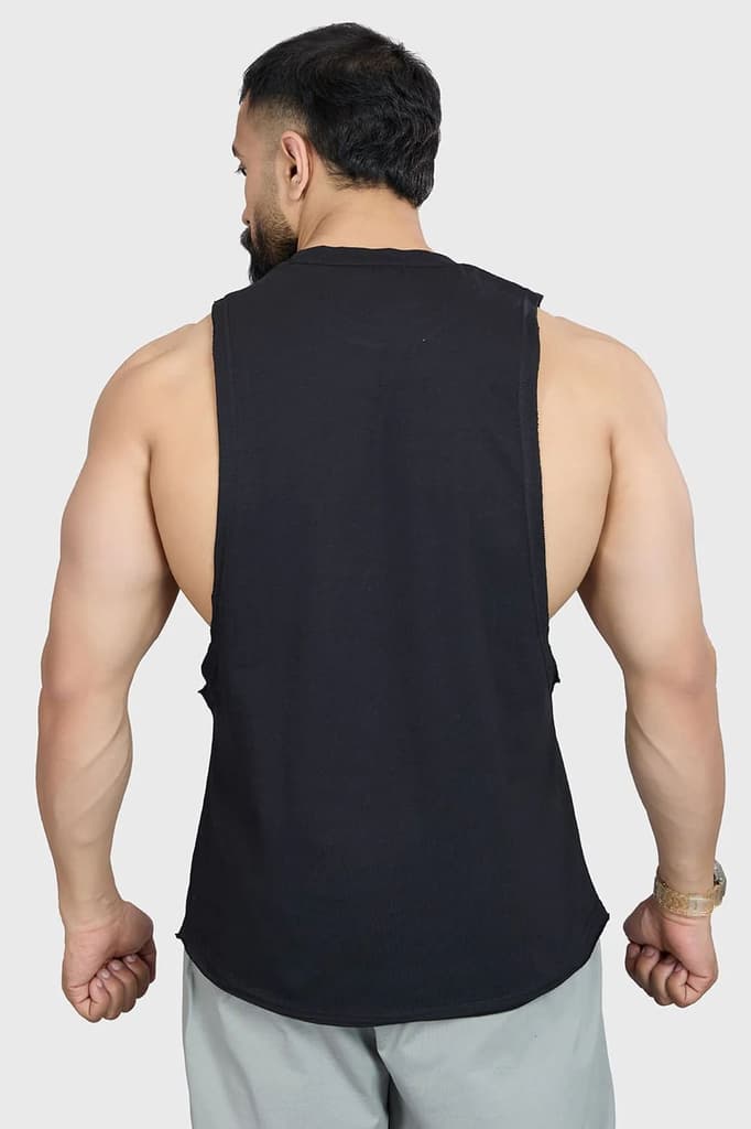 Magnitude Deep Arm Tank Black — photo 5