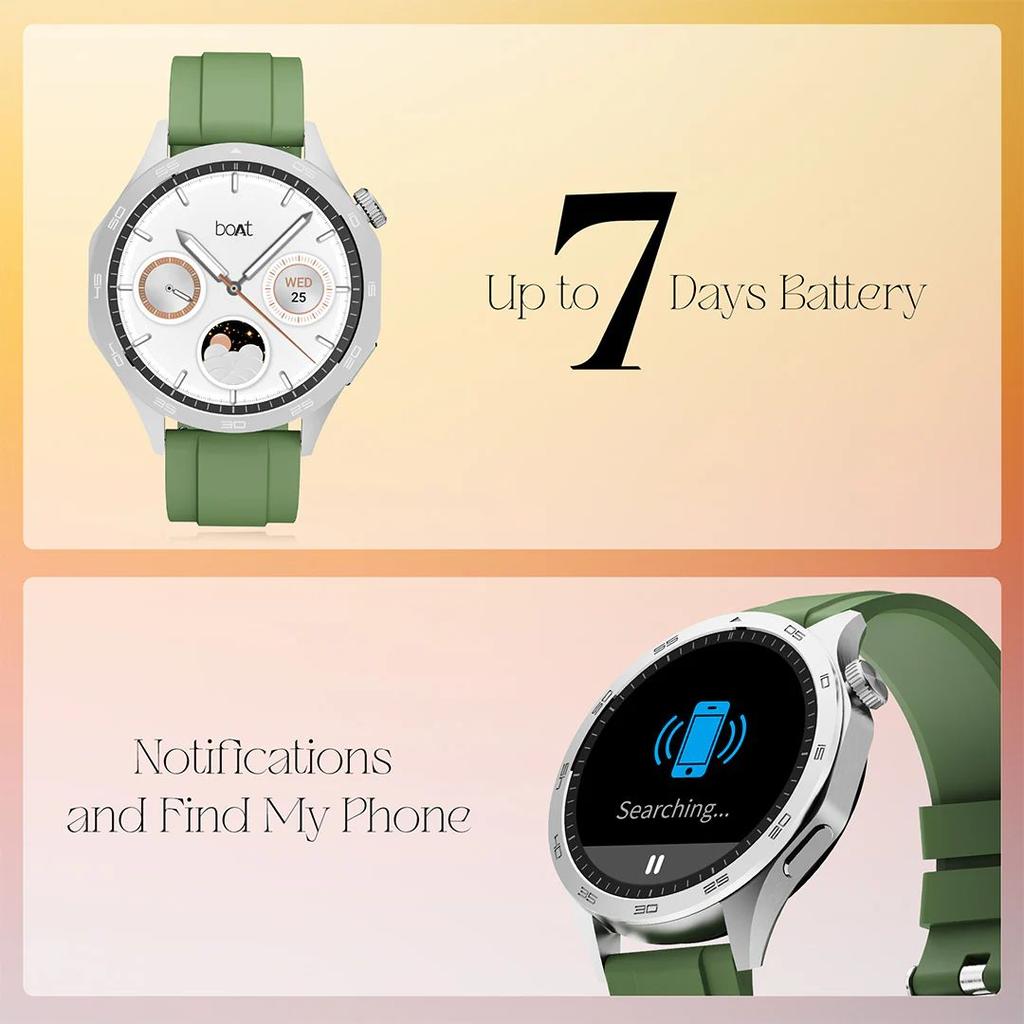 boAt Enigma Radiant | Smartwatch with 1.43" Amoled Display, AI Voice Assistant, Multiple Watch Faces — photo 10