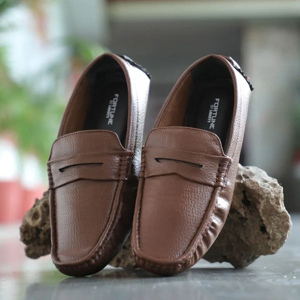 Fortune Brown Formal Loafers For Men CLASSIK-2E By Liberty — photo 4
