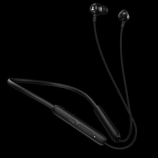 boAt Rockerz 103 V2 Pro | Bluetooth Earbuds with Upto 30 Hours Playback, ENx™️ Technology, ASAP™️ Charge — Active Black