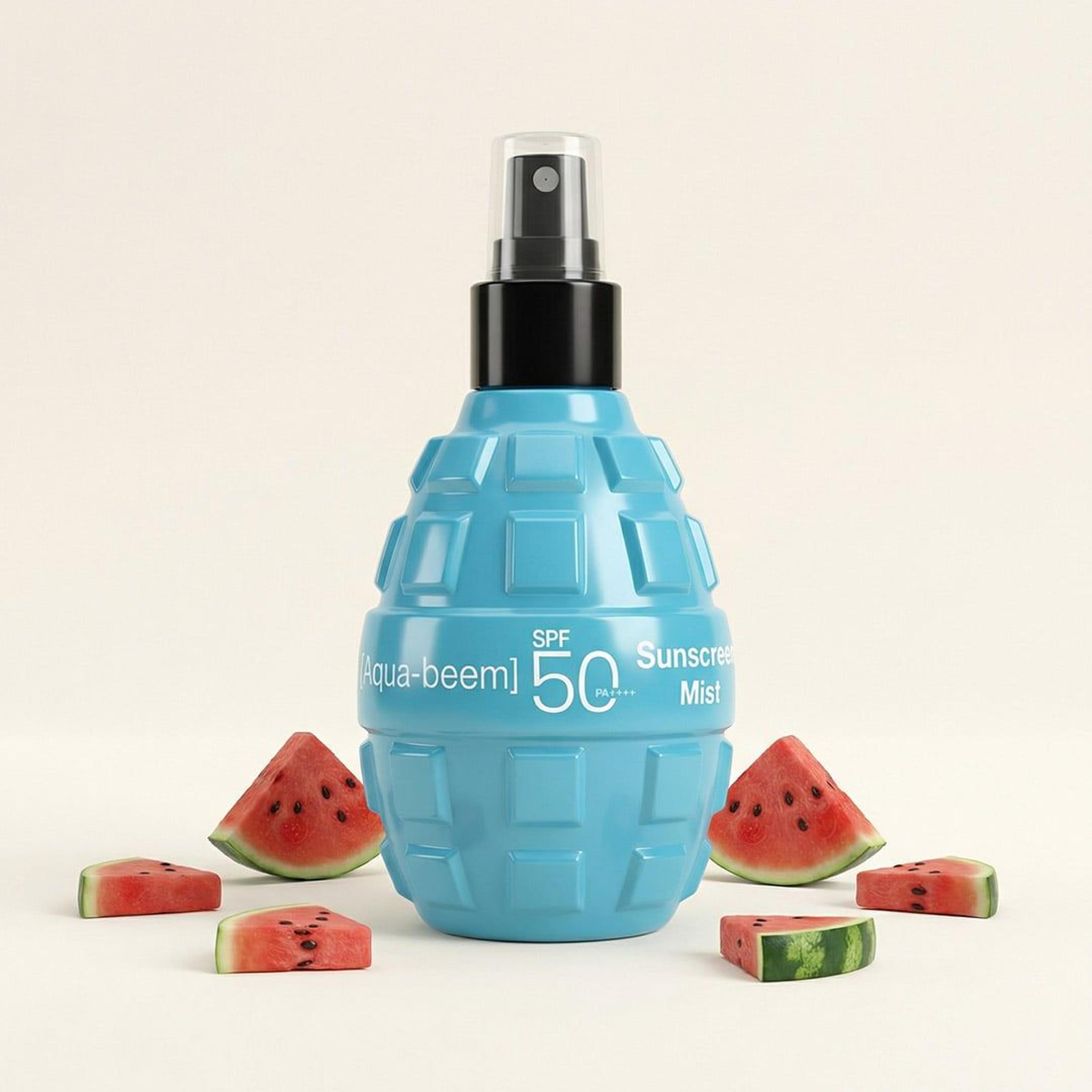Aqua-Beem Sunscreen Mist SPF 50 PA++++ Effortless, Mess-Free Sun