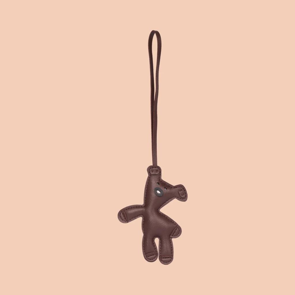Teddy Bag Charm - Brown — photo 3