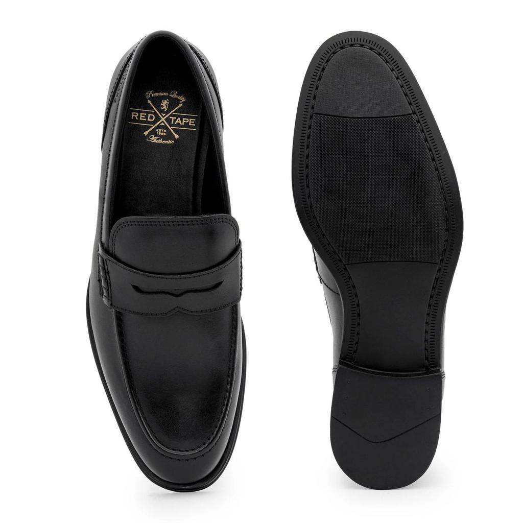 Formal Loafers for Men | Real Leather Shoes With Low-cut Pattern — photo 4