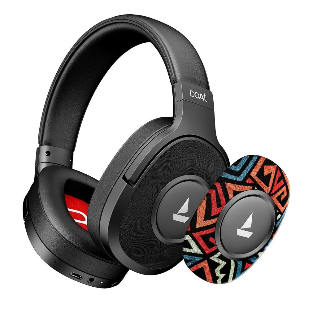 boAt Rockerz Plus 550 | Wireless Headphones with 100H Playback, 50mm Drivers & boAt Signature Sound