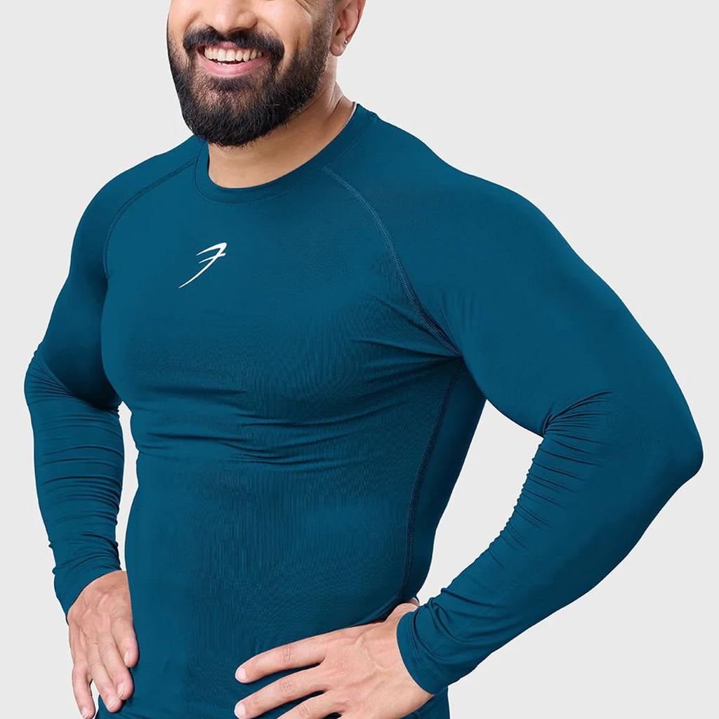 Compression Fullsleeves T-shirt Teal