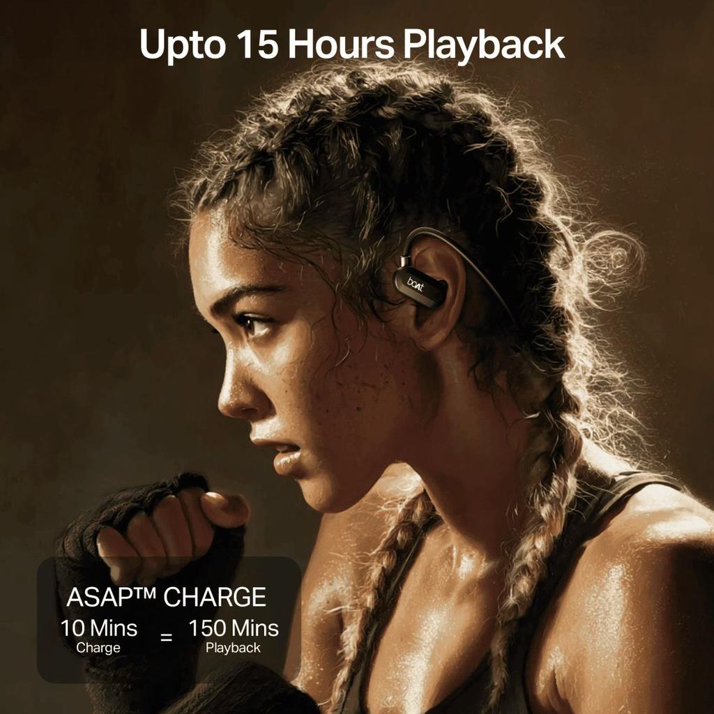 boAt Rockerz 261 Pro | Wireless Earphone with 15 Hours Playback, ASAP™ Charge, 14.8mm Drivers, Bluetooth v5.3, ENx™ Tech (Perfect for Outdoor Sports) — photo 8