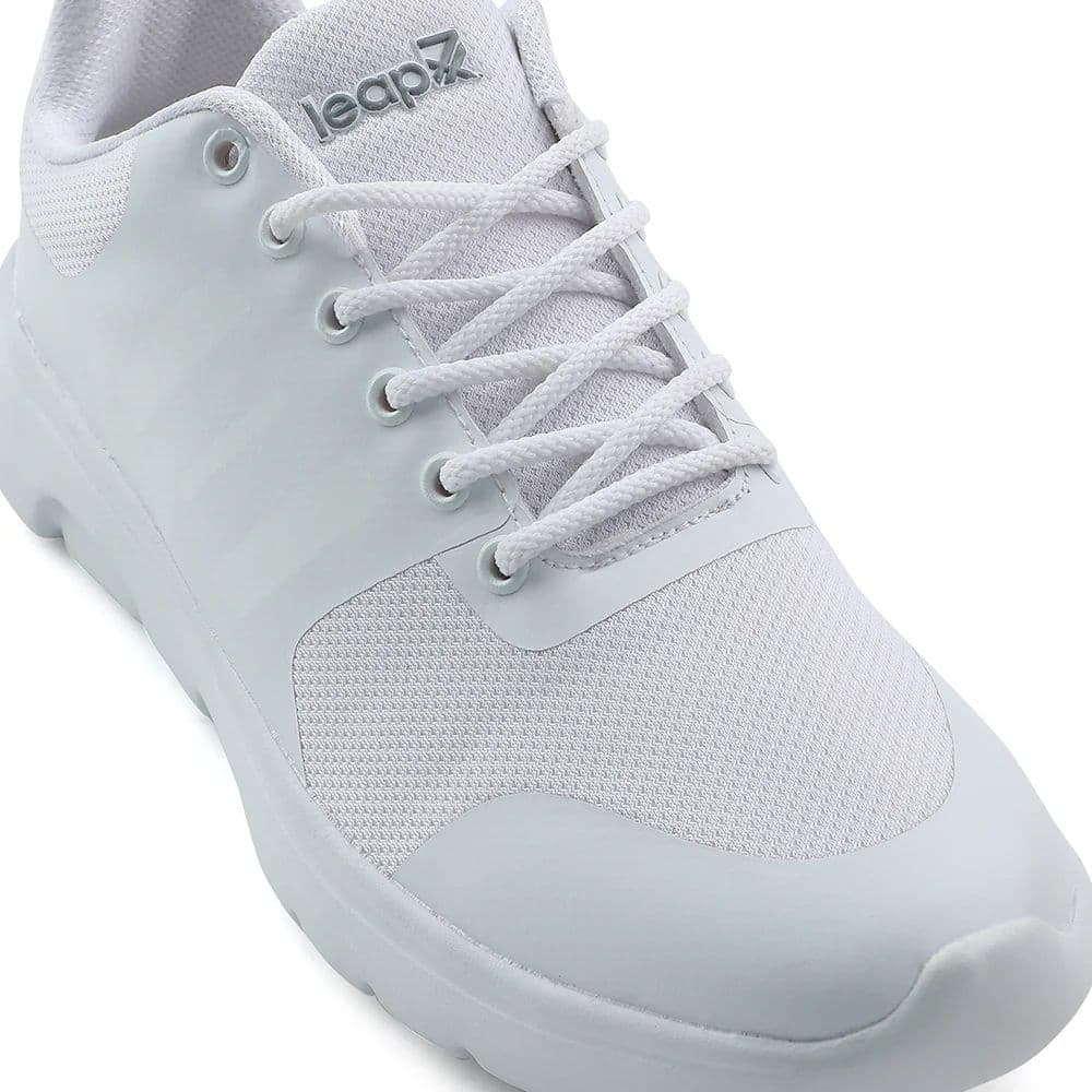 Leap7x White Lacing Casual / School Shoes For Men TRIVSKO-2E By Liberty — photo 5