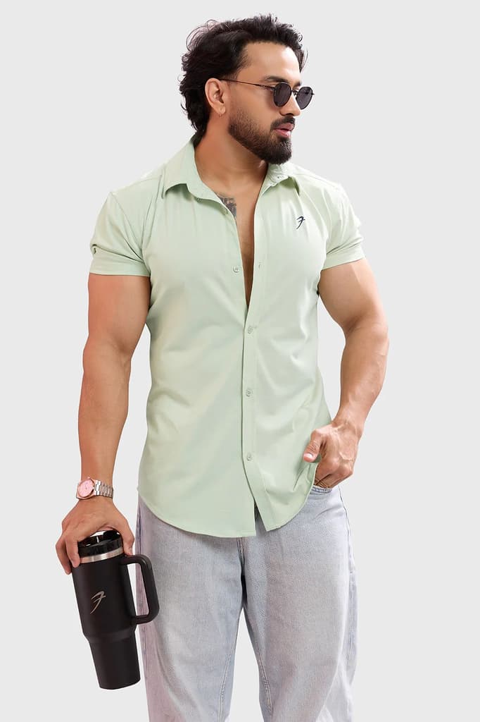 Aero Shirt Light Green — photo 5