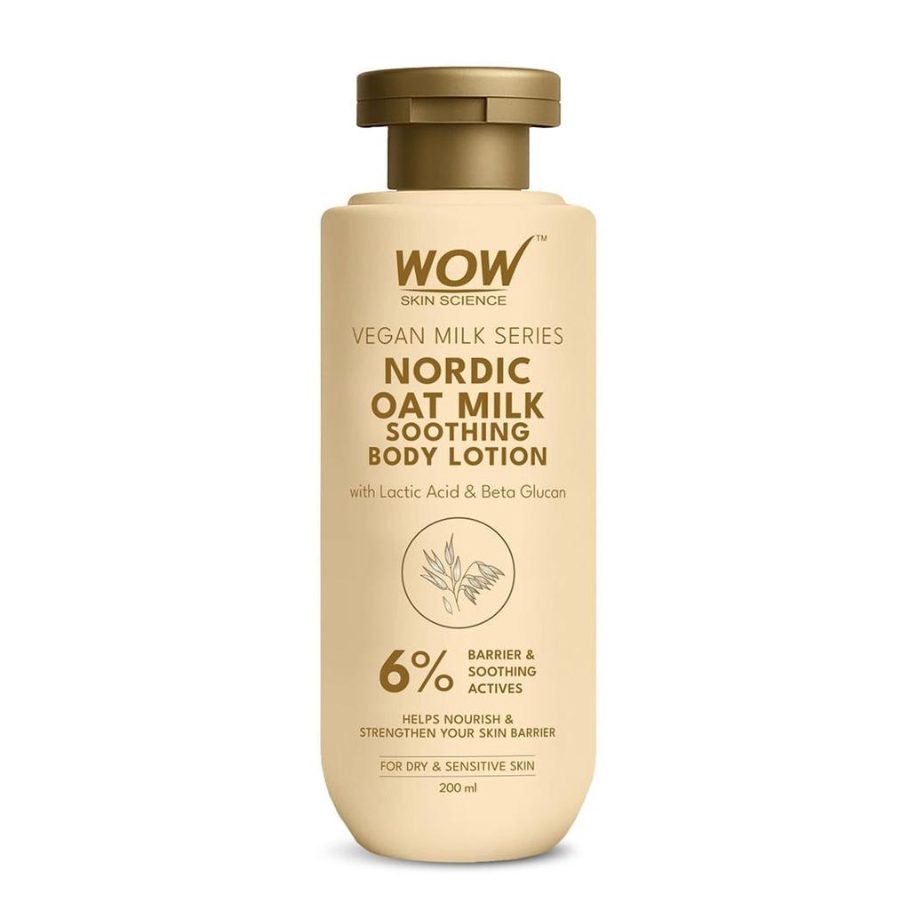 Vegan Nordic Oat Milk Soothing Body Lotion Soothes & Nourishes Dry