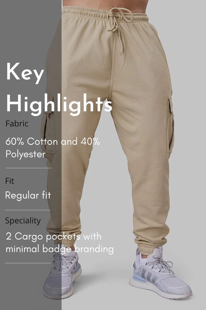 Flex Joggers Beige — photo 6