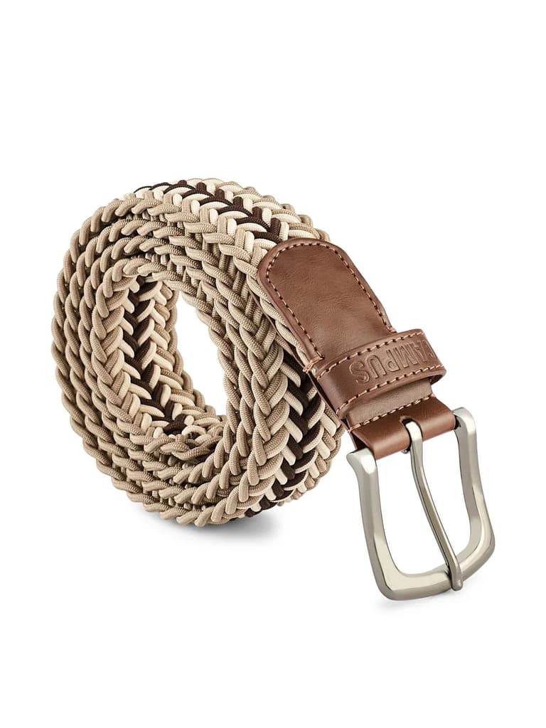Handmade Braided Unisex Multi Color Belt — photo 6