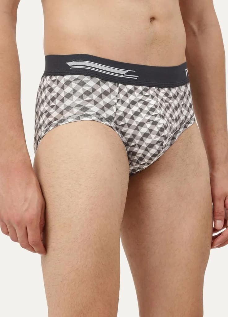 Men's Anti-Bacterial Printed Micro Modal Brief (Pack of 1) — photo 9