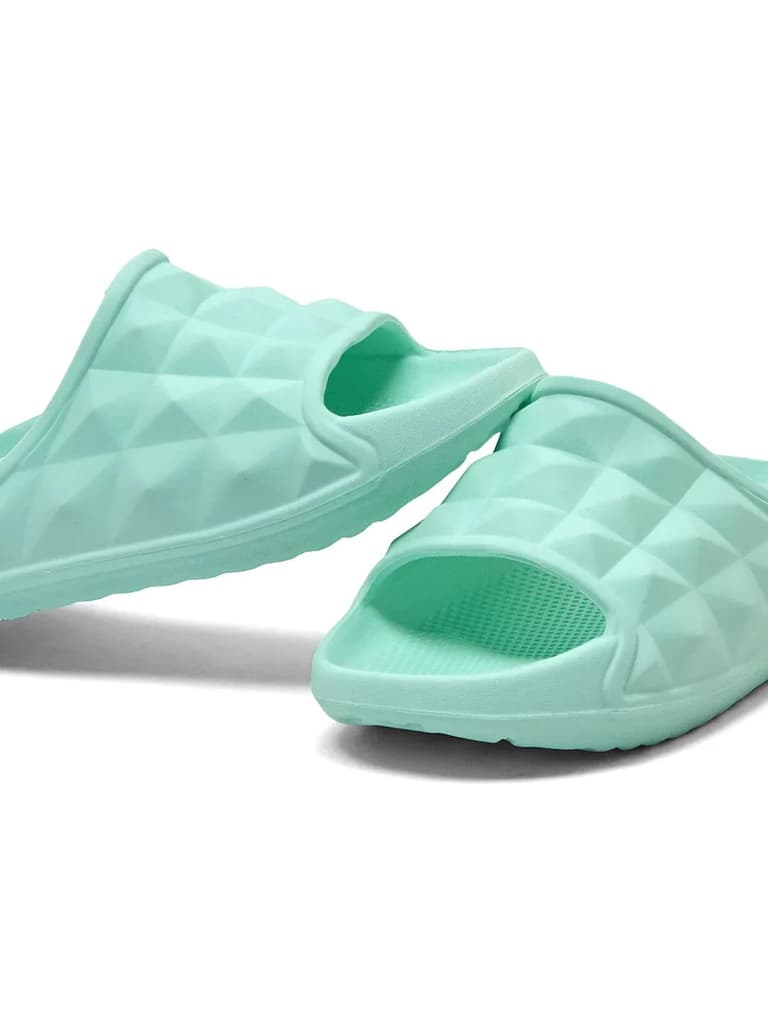 GCW-7006 Green Women's Slides — photo 7